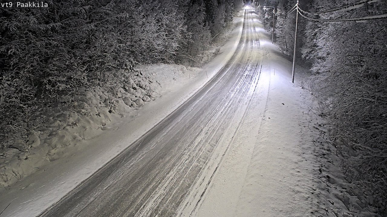 Kelikamerat Kuva Tie 9 Tuusniemi, Paakkila, Tuusniemi, Pohjois-Savo