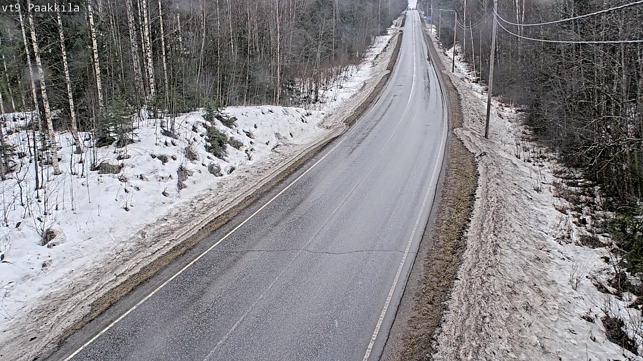 Weather Camera Image Road 9 Tuusniemi, Paakkila, Tuusniemi, Pohjois-Savo