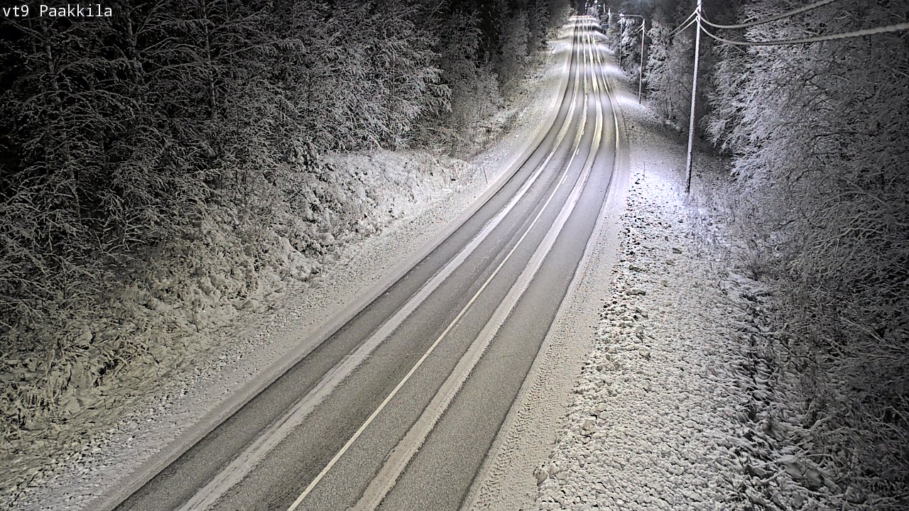 Kelikamerat Kuva Tie 9 Tuusniemi, Paakkila, Tuusniemi, Pohjois-Savo