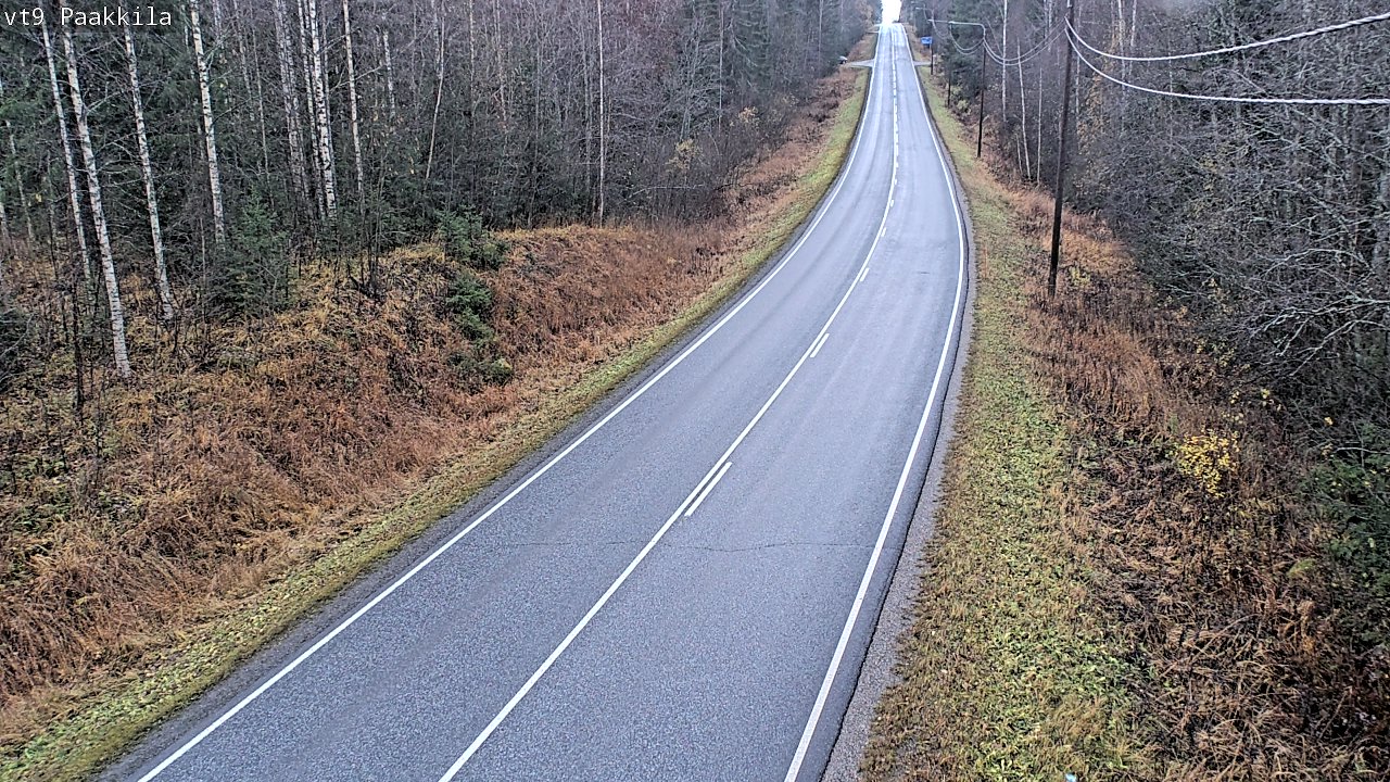 Kelikamerat Kuva Tie 9 Tuusniemi, Paakkila, Tuusniemi, Pohjois-Savo