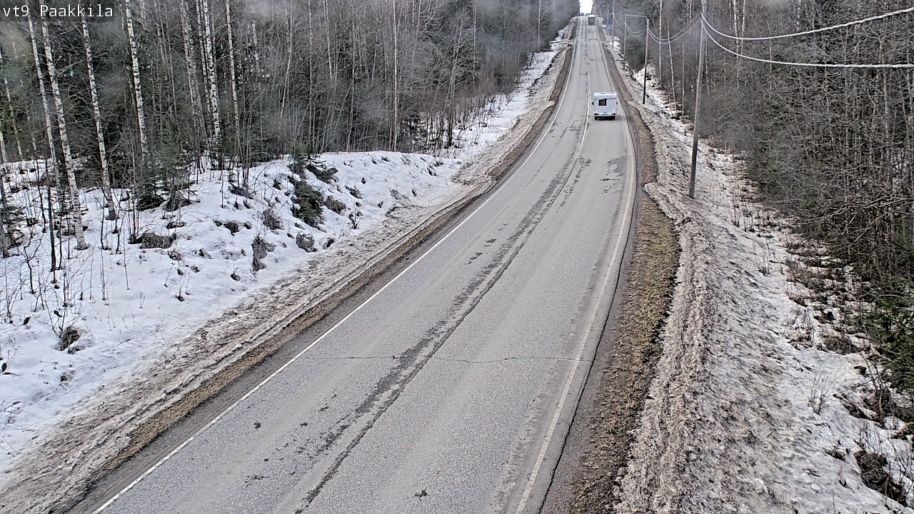 Kelikamerat Kuva Tie 9 Tuusniemi, Paakkila, Tuusniemi, Pohjois-Savo