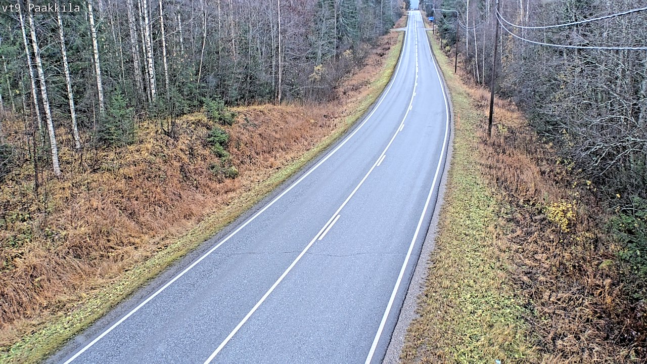 Kelikamerat Kuva Tie 9 Tuusniemi, Paakkila, Tuusniemi, Pohjois-Savo