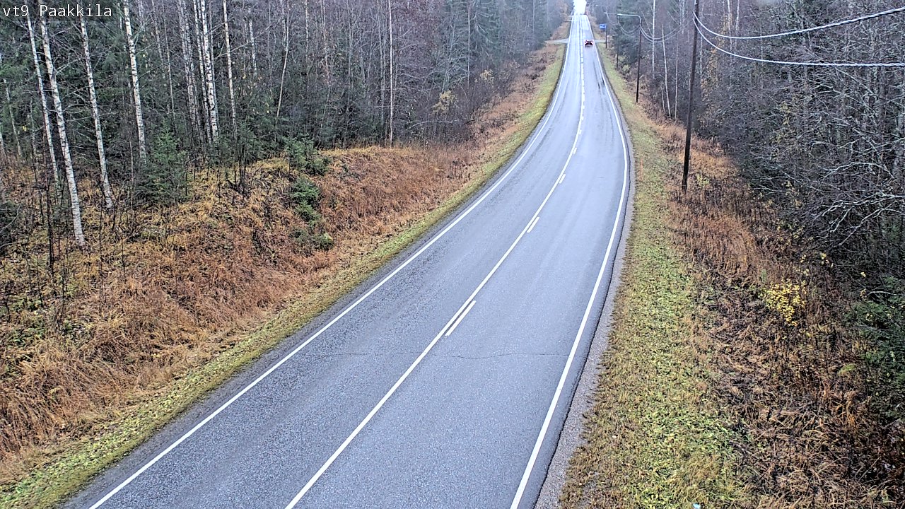 Kelikamerat Kuva Tie 9 Tuusniemi, Paakkila, Tuusniemi, Pohjois-Savo