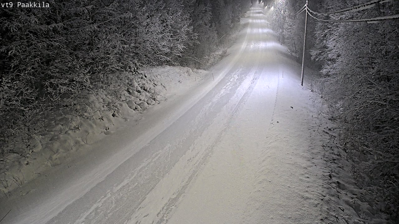 Kelikamerat Kuva Tie 9 Tuusniemi, Paakkila, Tuusniemi, Pohjois-Savo