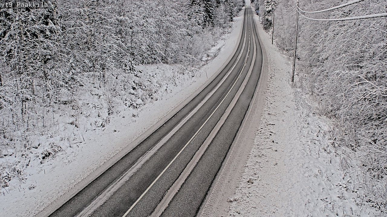 Kelikamerat Kuva Tie 9 Tuusniemi, Paakkila, Tuusniemi, Pohjois-Savo