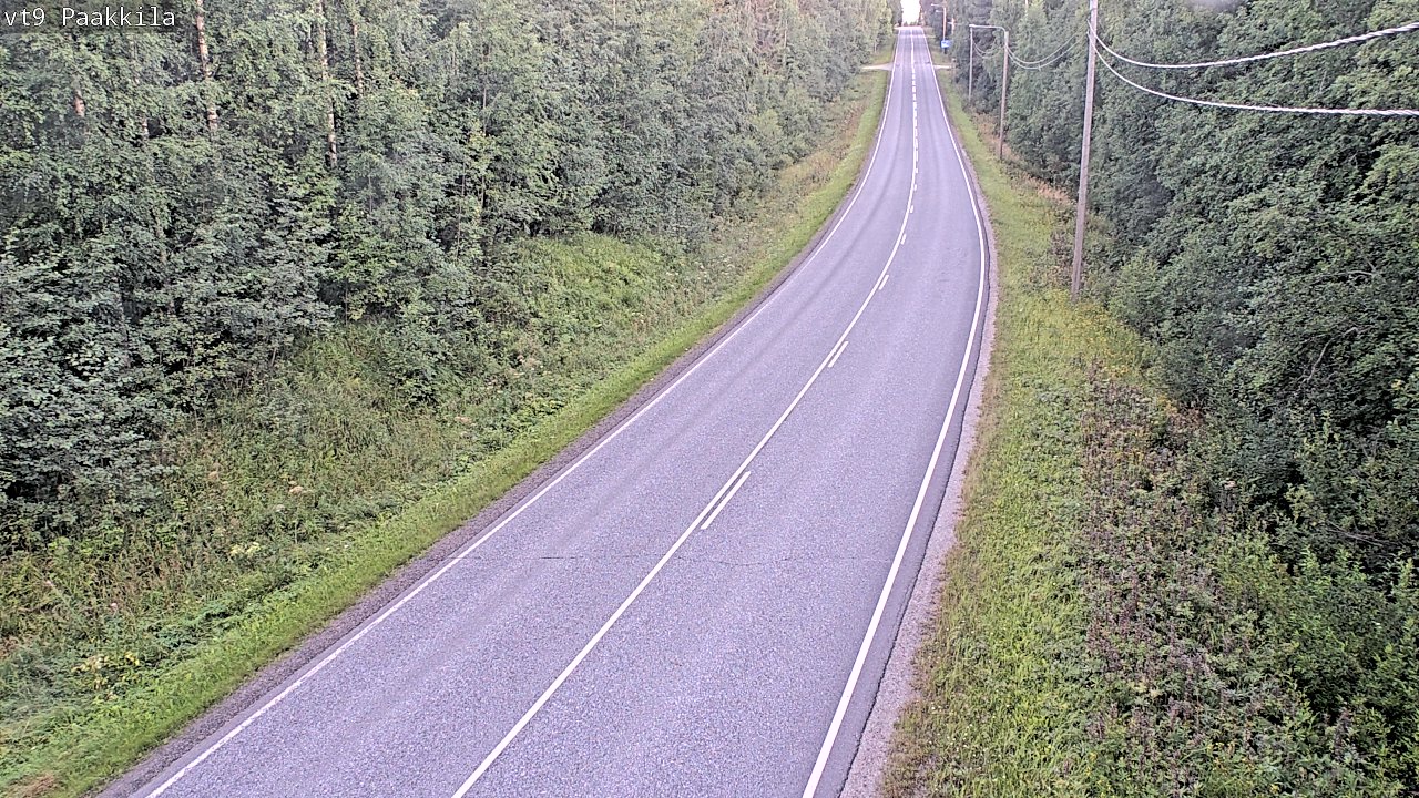 Weather Camera Image Road 9 Tuusniemi, Paakkila, Tuusniemi, Pohjois-Savo