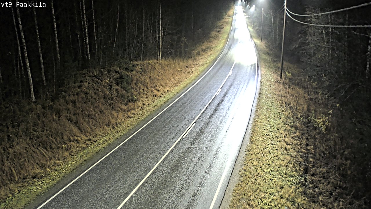 Kelikamerat Kuva Tie 9 Tuusniemi, Paakkila, Tuusniemi, Pohjois-Savo