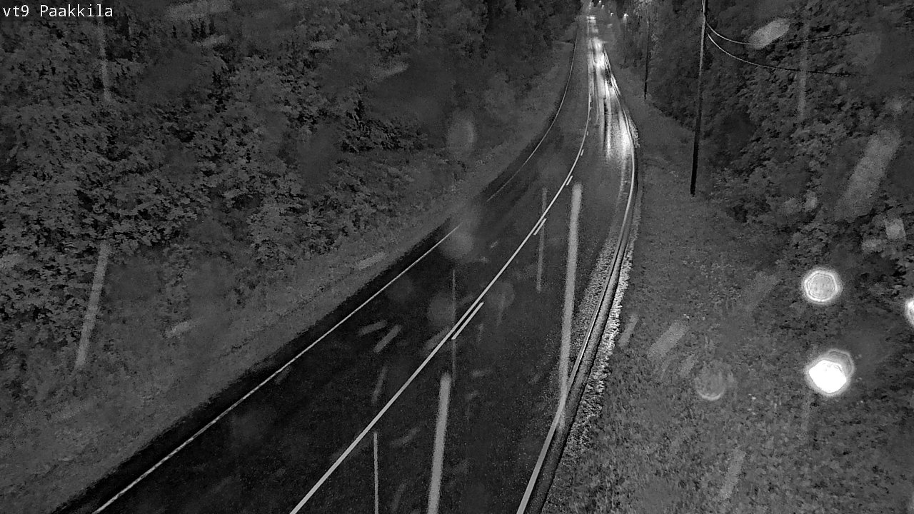 Weather Camera Image Road 9 Tuusniemi, Paakkila, Tuusniemi, Pohjois-Savo