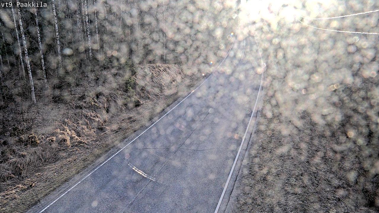 Weather Camera Image Väg 9 Tuusniemi, Paakkila, Tuusniemi, Pohjois-Savo