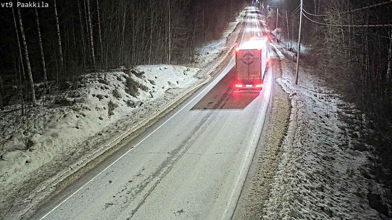 Kelikamerat Kuva Tie 9 Tuusniemi, Paakkila, Tuusniemi, Pohjois-Savo