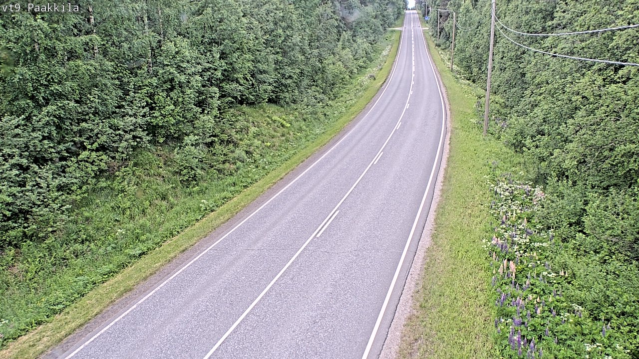 Weather Camera Image Road 9 Tuusniemi, Paakkila, Tuusniemi, Pohjois-Savo