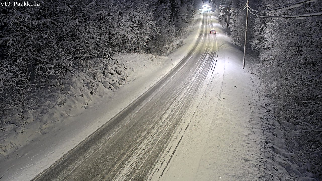 Kelikamerat Kuva Tie 9 Tuusniemi, Paakkila, Tuusniemi, Pohjois-Savo