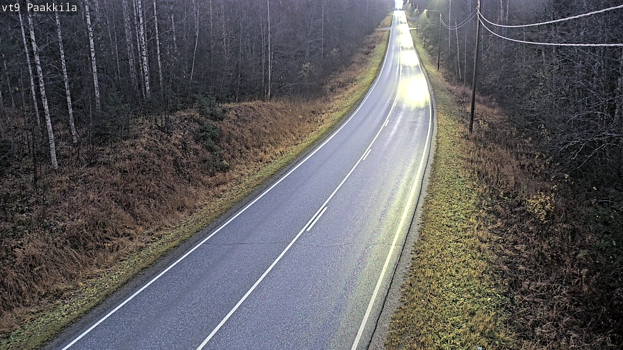 Kelikamerat Kuva Tie 9 Tuusniemi, Paakkila, Tuusniemi, Pohjois-Savo