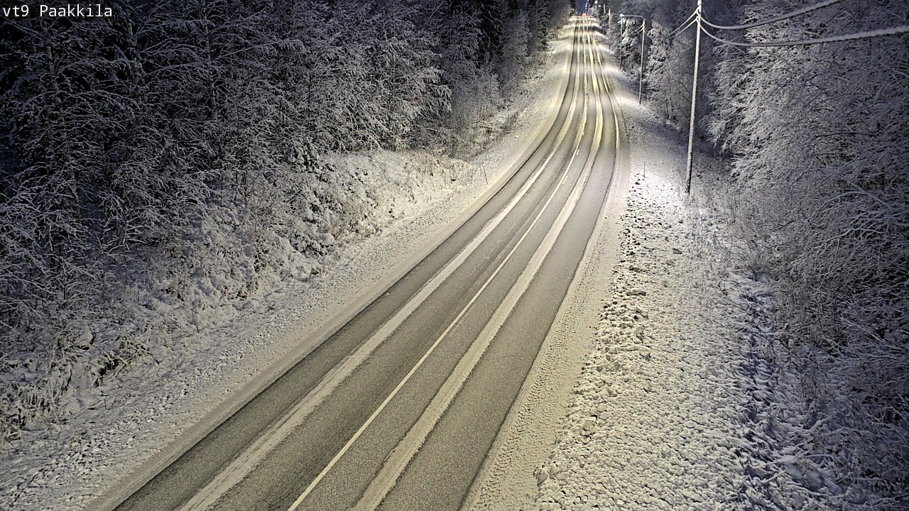 Kelikamerat Kuva Tie 9 Tuusniemi, Paakkila, Tuusniemi, Pohjois-Savo