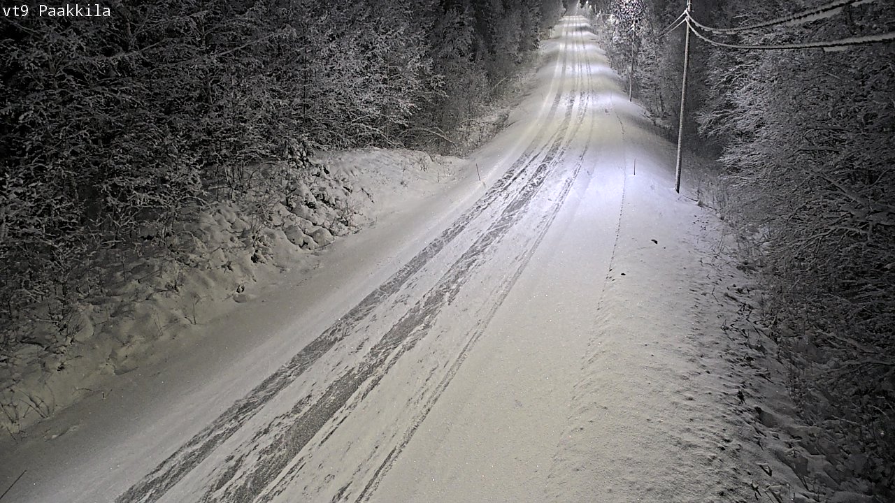 Kelikamerat Kuva Tie 9 Tuusniemi, Paakkila, Tuusniemi, Pohjois-Savo
