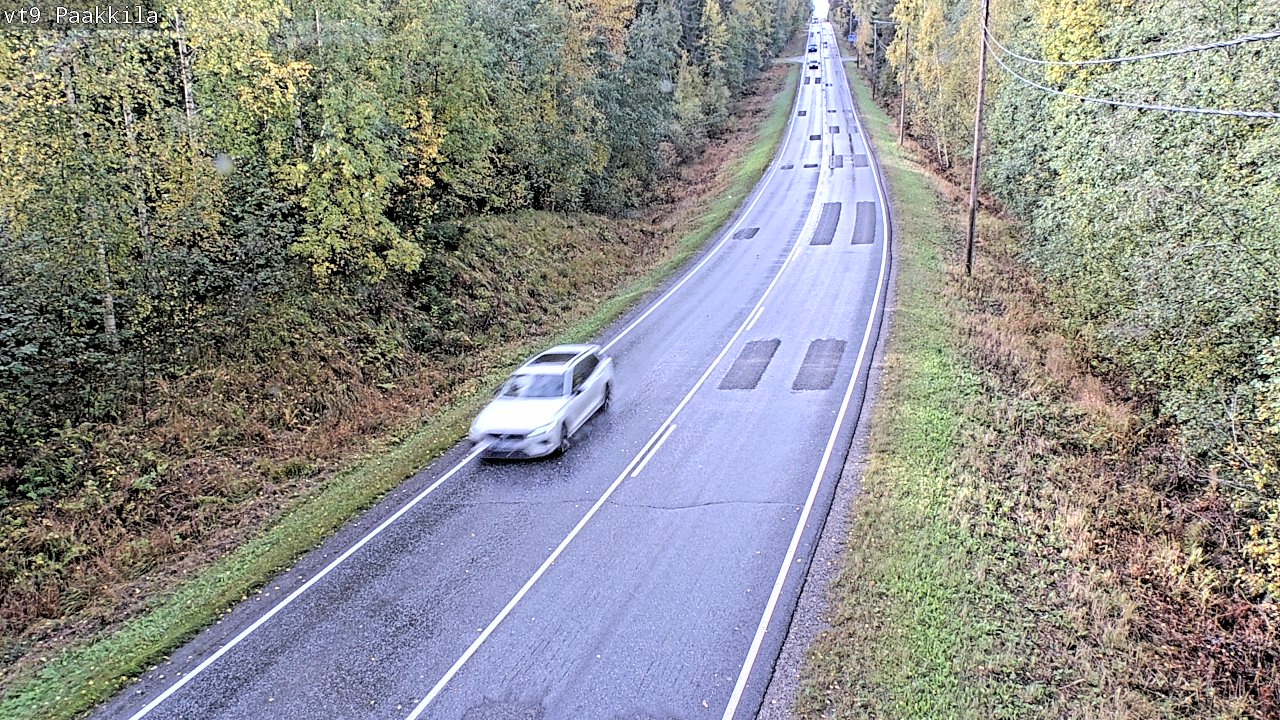 Kelikamerat Kuva Tie 9 Tuusniemi, Paakkila, Tuusniemi, Pohjois-Savo
