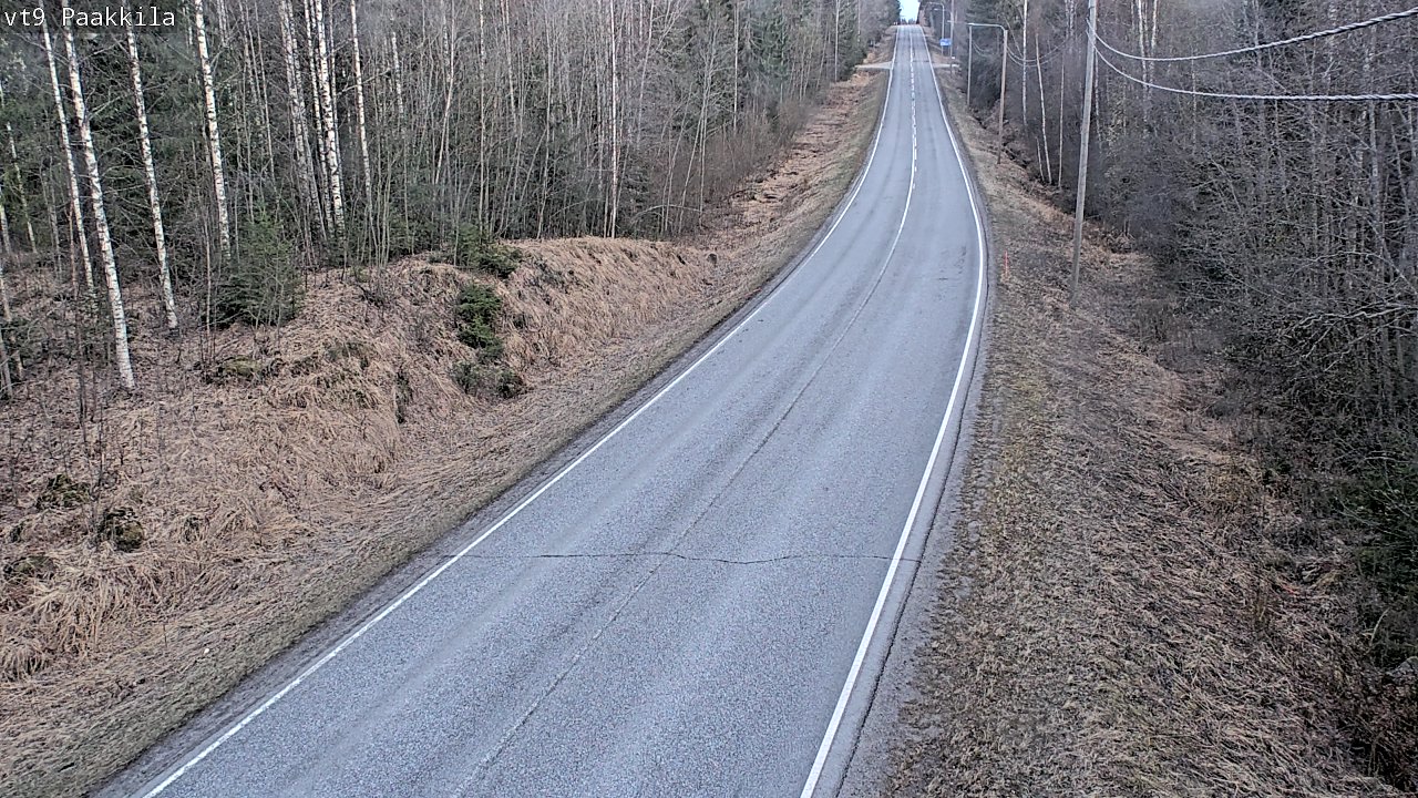 Kelikamerat Kuva Tie 9 Tuusniemi, Paakkila, Tuusniemi, Pohjois-Savo