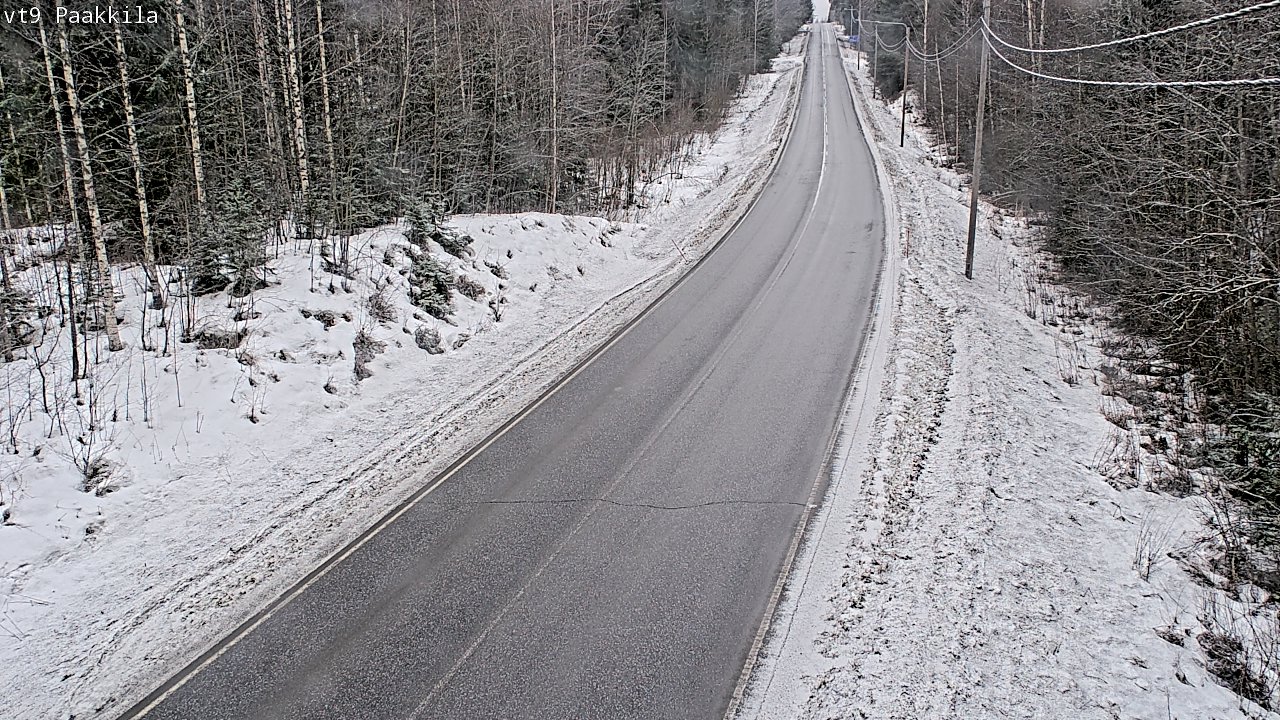 Kelikamerat Kuva Tie 9 Tuusniemi, Paakkila, Tuusniemi, Pohjois-Savo