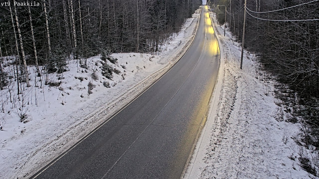 Kelikamerat Kuva Tie 9 Tuusniemi, Paakkila, Tuusniemi, Pohjois-Savo