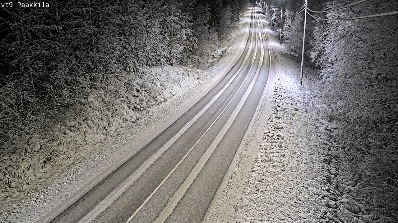 Kelikamerat Kuva Tie 9 Tuusniemi, Paakkila, Tuusniemi, Pohjois-Savo