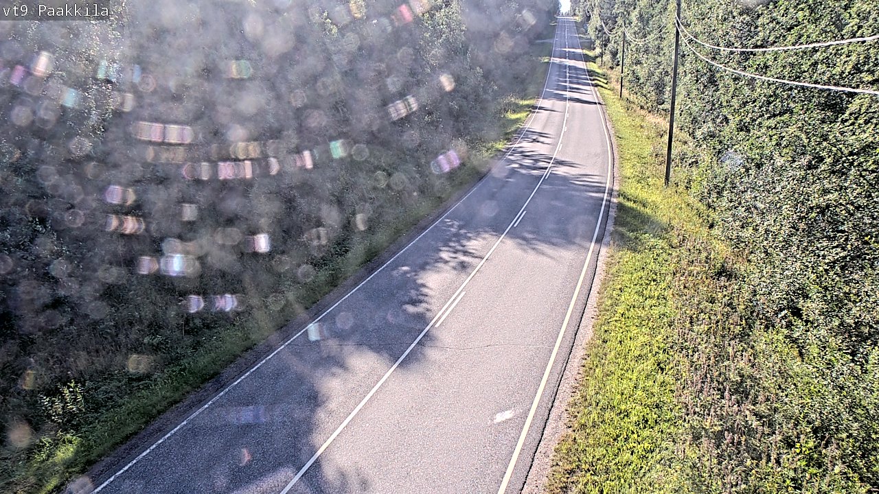 Weather Camera Image Väg 9 Tuusniemi, Paakkila, Tuusniemi, Pohjois-Savo