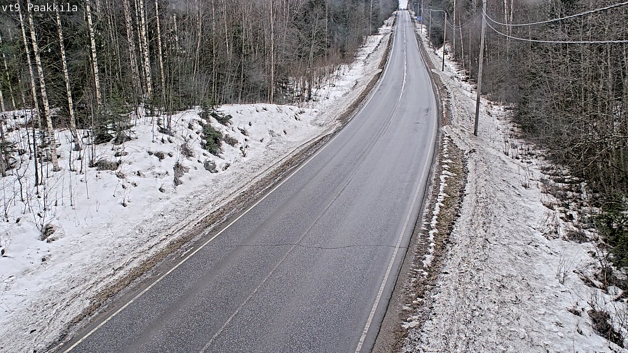 Kelikamerat Kuva Tie 9 Tuusniemi, Paakkila, Tuusniemi, Pohjois-Savo