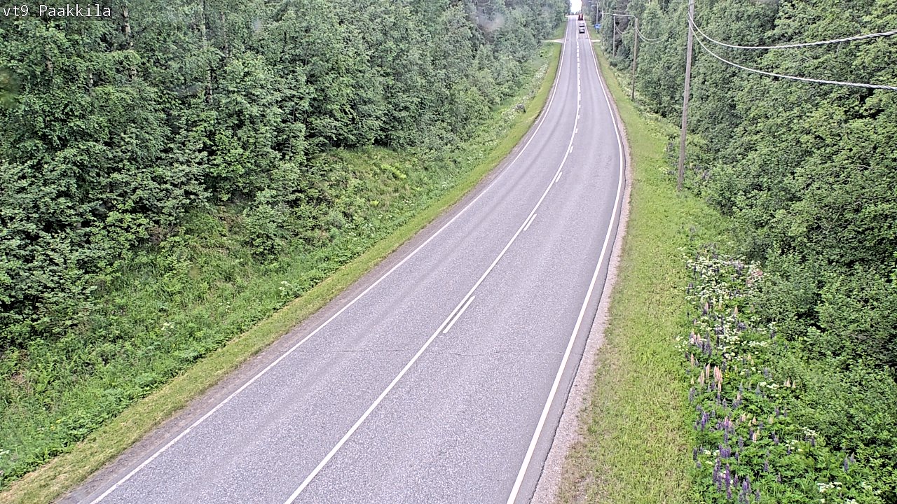 Weather Camera Image Road 9 Tuusniemi, Paakkila, Tuusniemi, Pohjois-Savo