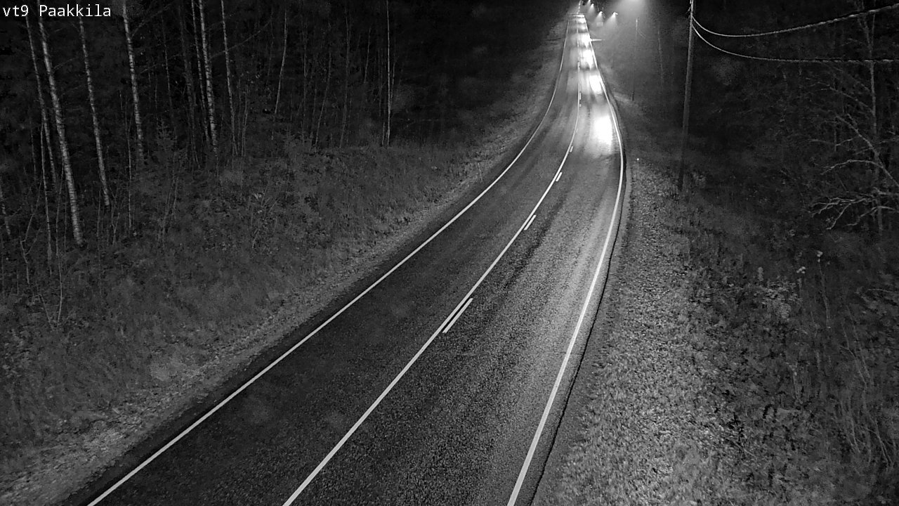 Kelikamerat Kuva Tie 9 Tuusniemi, Paakkila, Tuusniemi, Pohjois-Savo