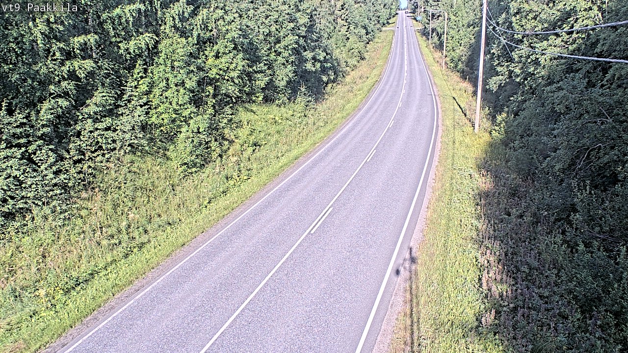 Weather Camera Image Road 9 Tuusniemi, Paakkila, Tuusniemi, Pohjois-Savo