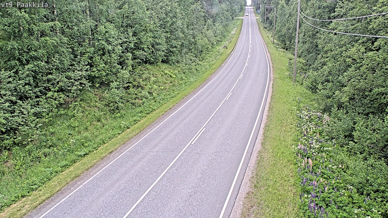 Weather Camera Image Road 9 Tuusniemi, Paakkila, Tuusniemi, Pohjois-Savo