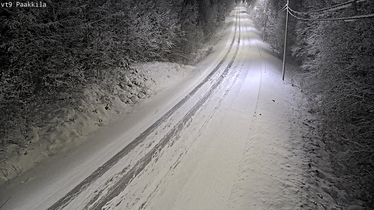 Kelikamerat Kuva Tie 9 Tuusniemi, Paakkila, Tuusniemi, Pohjois-Savo