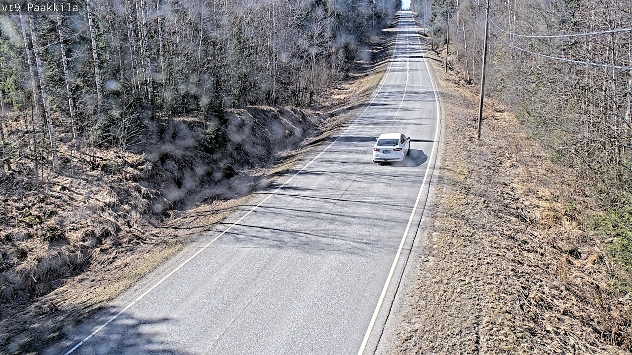 Weather Camera Image Väg 9 Tuusniemi, Paakkila, Tuusniemi, Pohjois-Savo