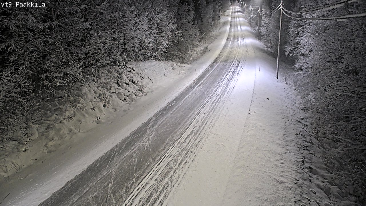 Kelikamerat Kuva Tie 9 Tuusniemi, Paakkila, Tuusniemi, Pohjois-Savo