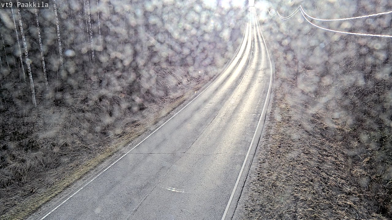 Weather Camera Image Väg 9 Tuusniemi, Paakkila, Tuusniemi, Pohjois-Savo