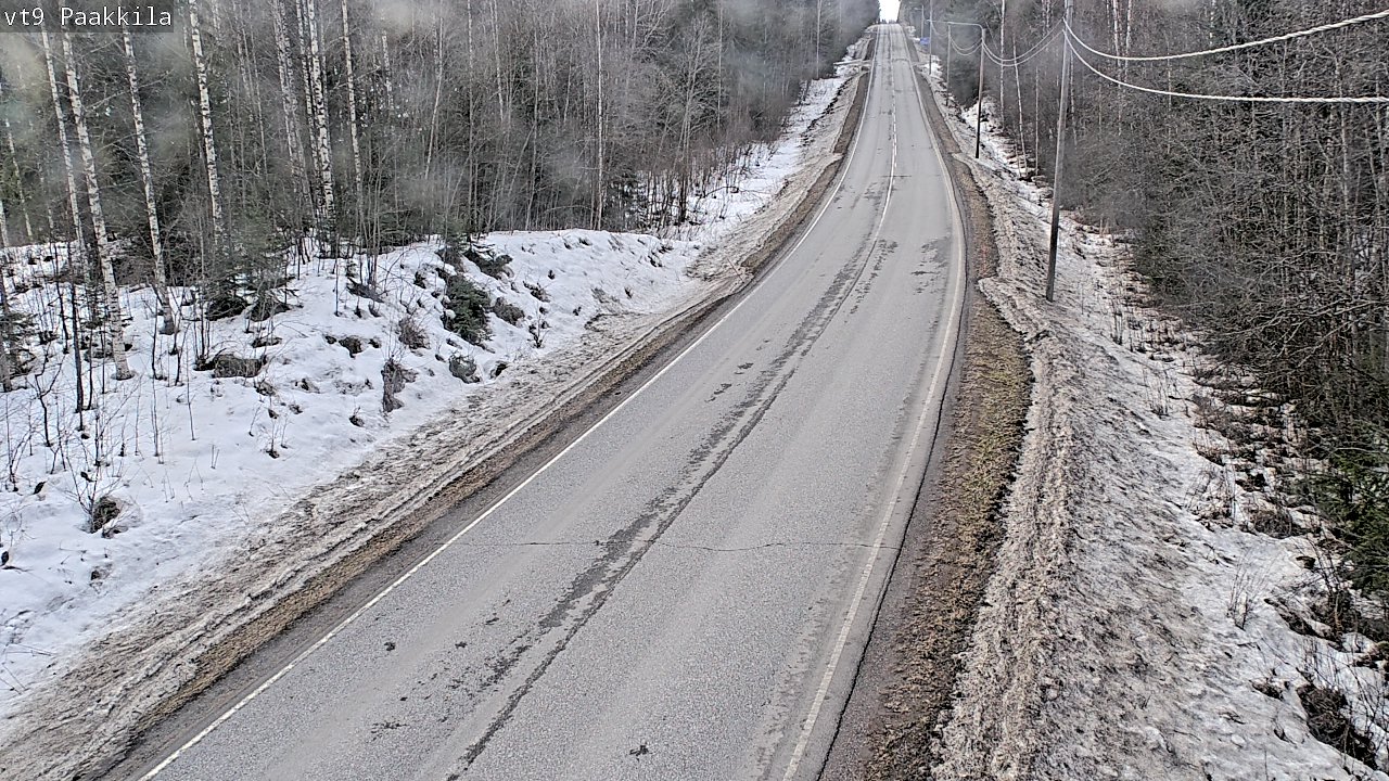 Kelikamerat Kuva Tie 9 Tuusniemi, Paakkila, Tuusniemi, Pohjois-Savo