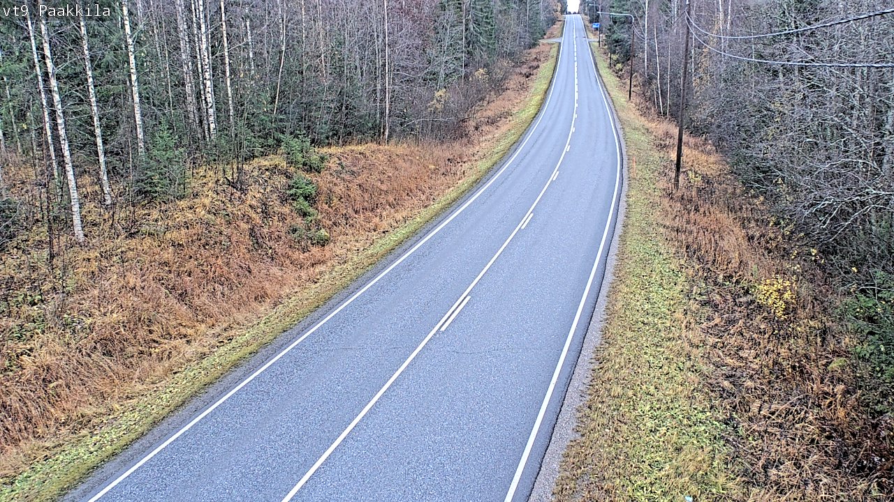 Kelikamerat Kuva Tie 9 Tuusniemi, Paakkila, Tuusniemi, Pohjois-Savo