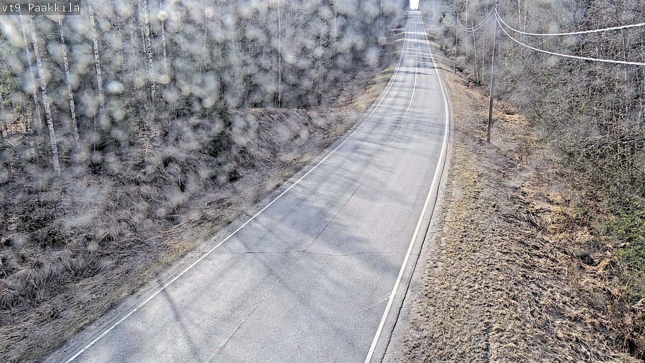 Weather Camera Image Väg 9 Tuusniemi, Paakkila, Tuusniemi, Pohjois-Savo