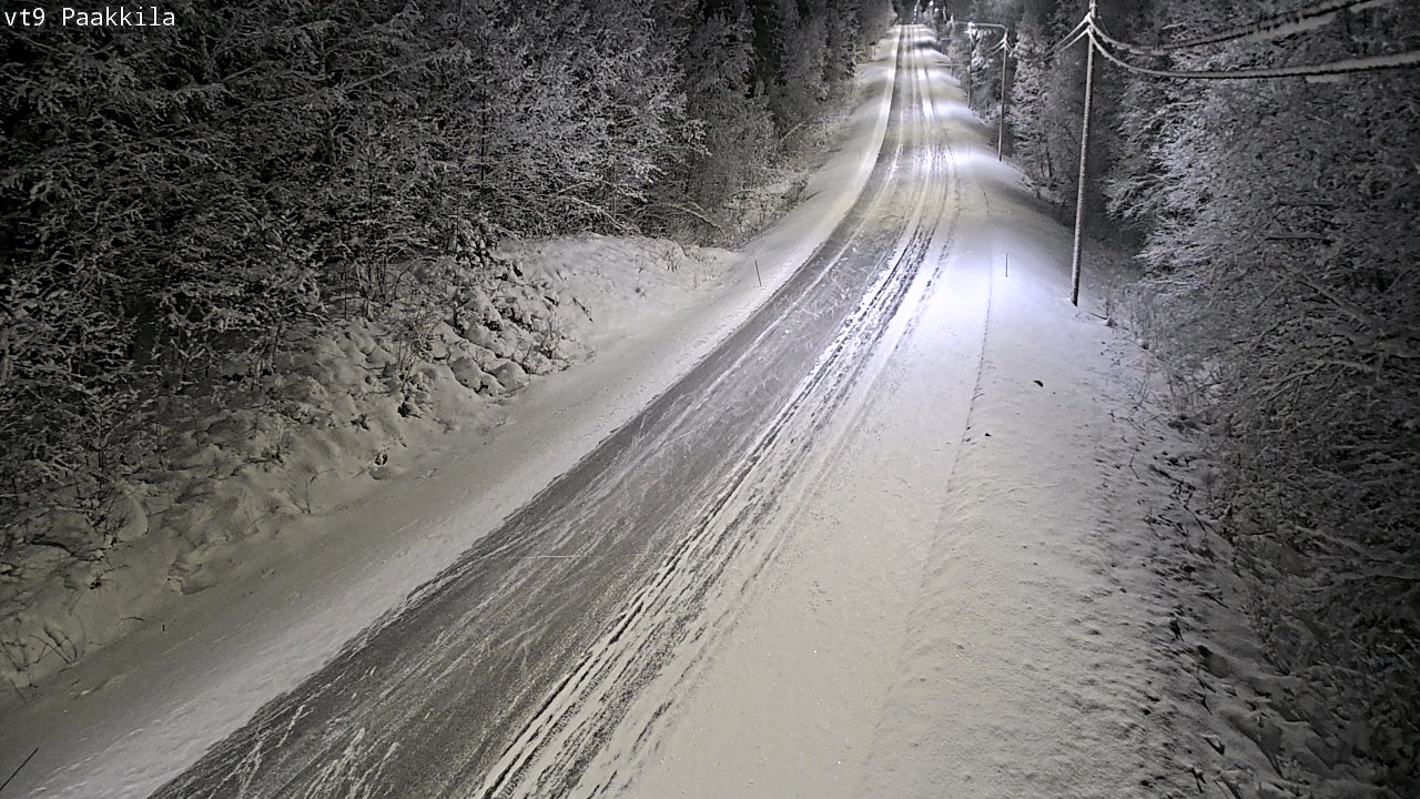 Kelikamerat Kuva Tie 9 Tuusniemi, Paakkila, Tuusniemi, Pohjois-Savo