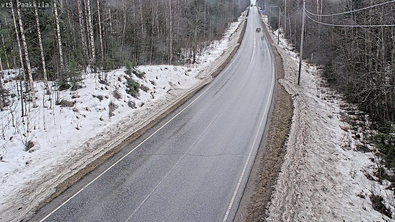 Weather Camera Image Road 9 Tuusniemi, Paakkila, Tuusniemi, Pohjois-Savo