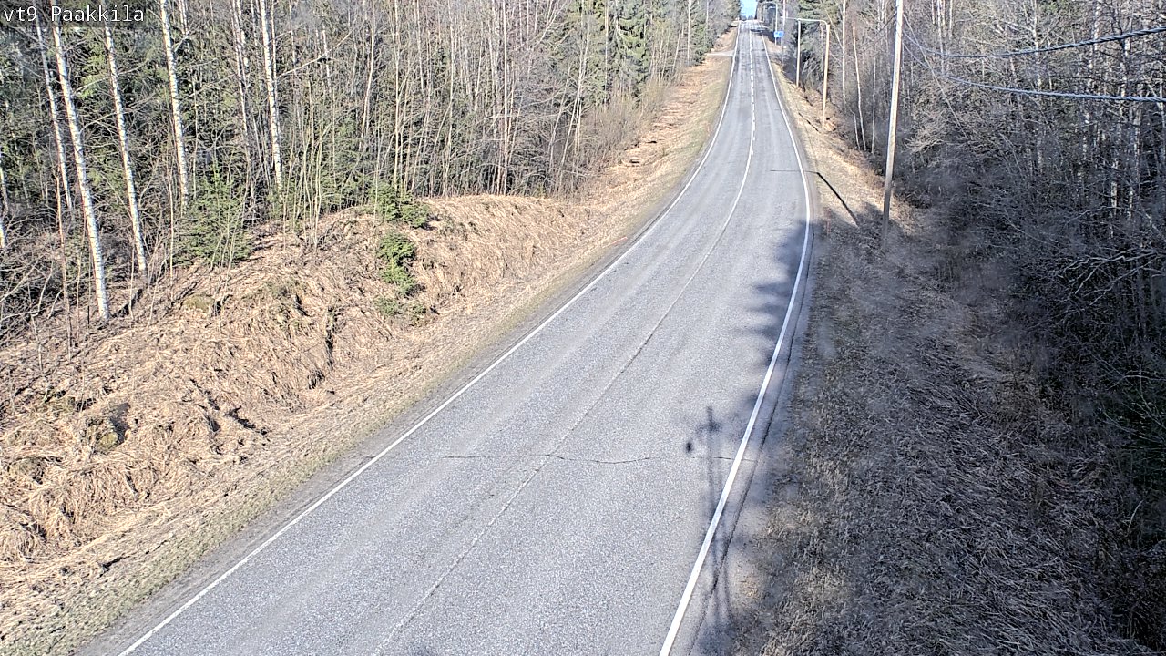 Weather Camera Image Road 9 Tuusniemi, Paakkila, Tuusniemi, Pohjois-Savo