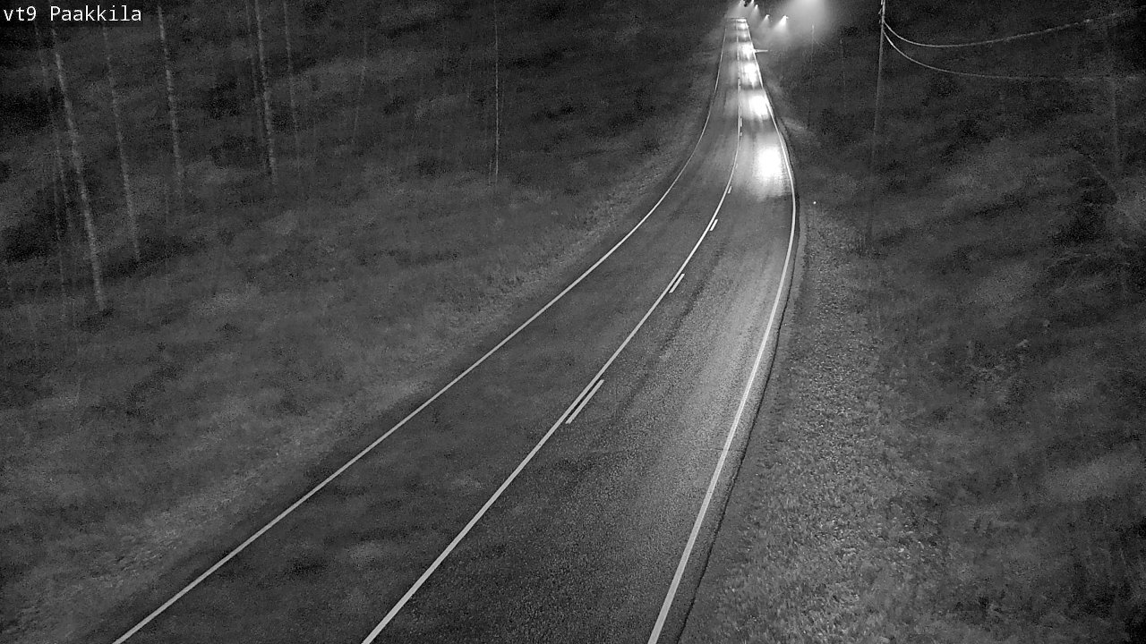 Kelikamerat Kuva Tie 9 Tuusniemi, Paakkila, Tuusniemi, Pohjois-Savo