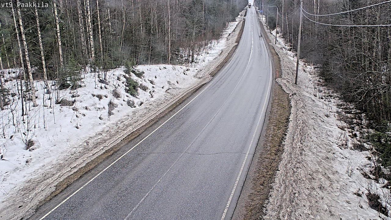 Weather Camera Image Road 9 Tuusniemi, Paakkila, Tuusniemi, Pohjois-Savo