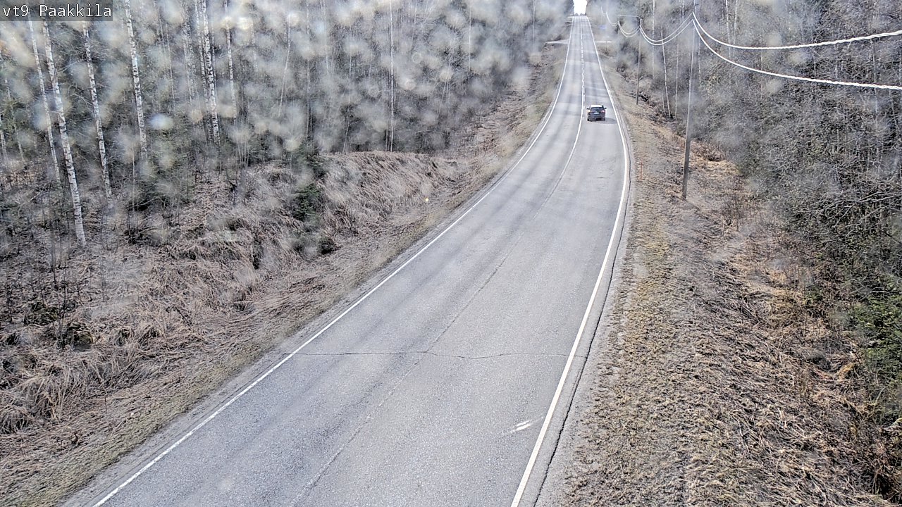 Weather Camera Image Väg 9 Tuusniemi, Paakkila, Tuusniemi, Pohjois-Savo