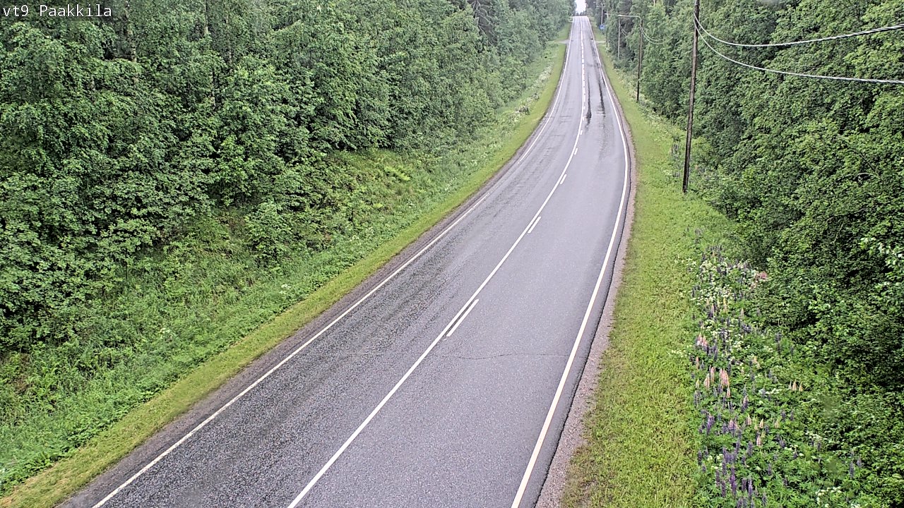 Weather Camera Image Road 9 Tuusniemi, Paakkila, Tuusniemi, Pohjois-Savo