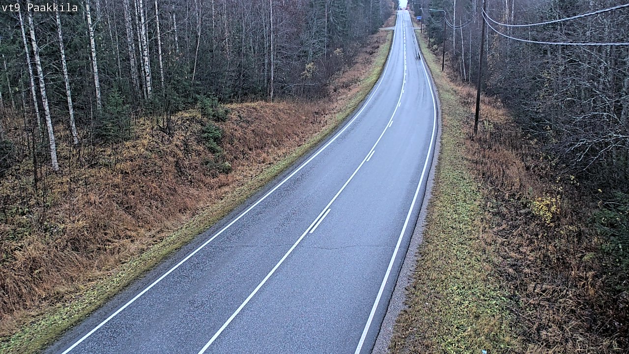 Kelikamerat Kuva Tie 9 Tuusniemi, Paakkila, Tuusniemi, Pohjois-Savo