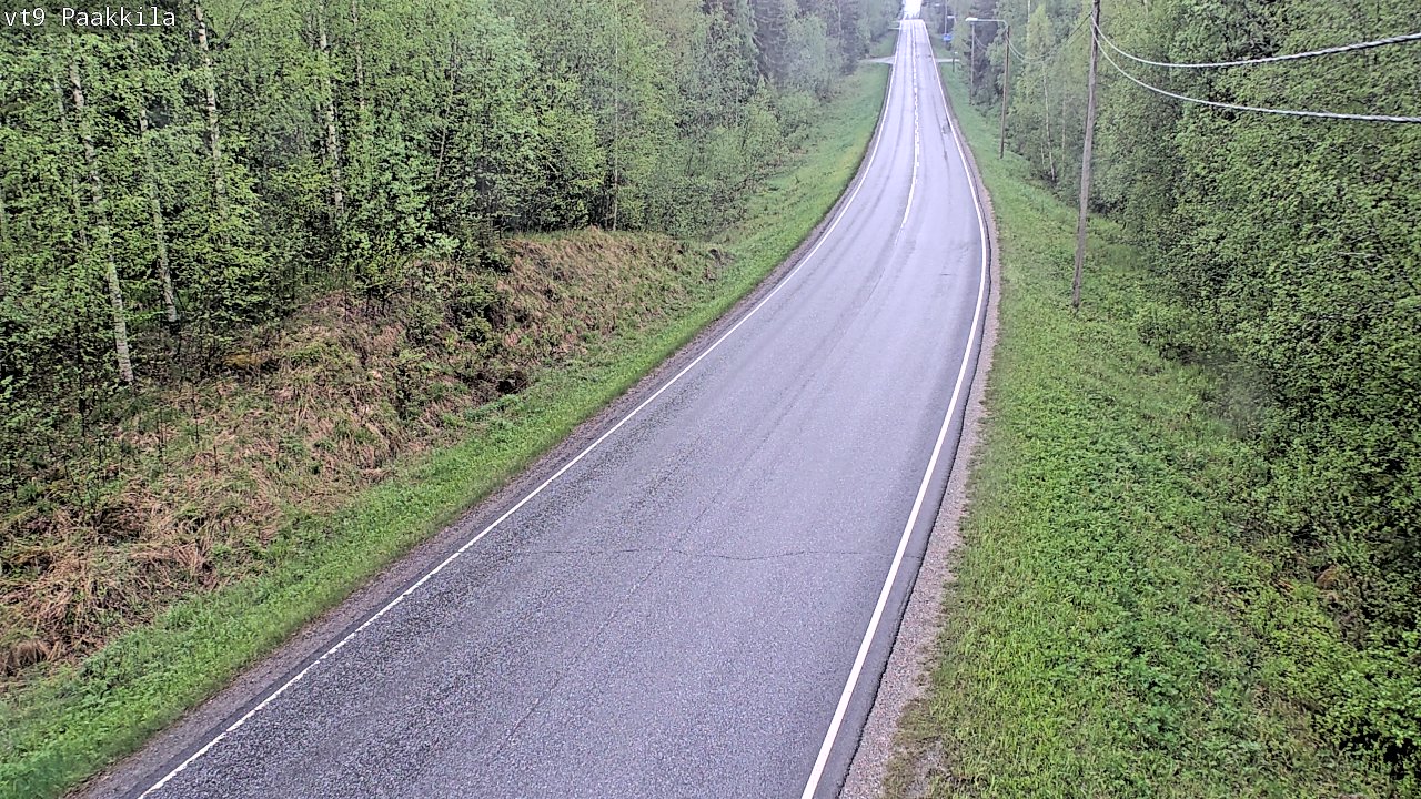 Kelikamerat Kuva Tie 9 Tuusniemi, Paakkila, Tuusniemi, Pohjois-Savo