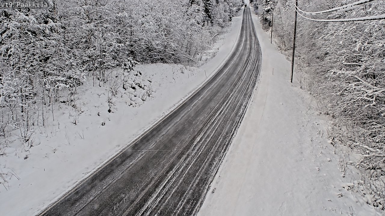 Weather Camera Image Road 9 Tuusniemi, Paakkila, Tuusniemi, Pohjois-Savo