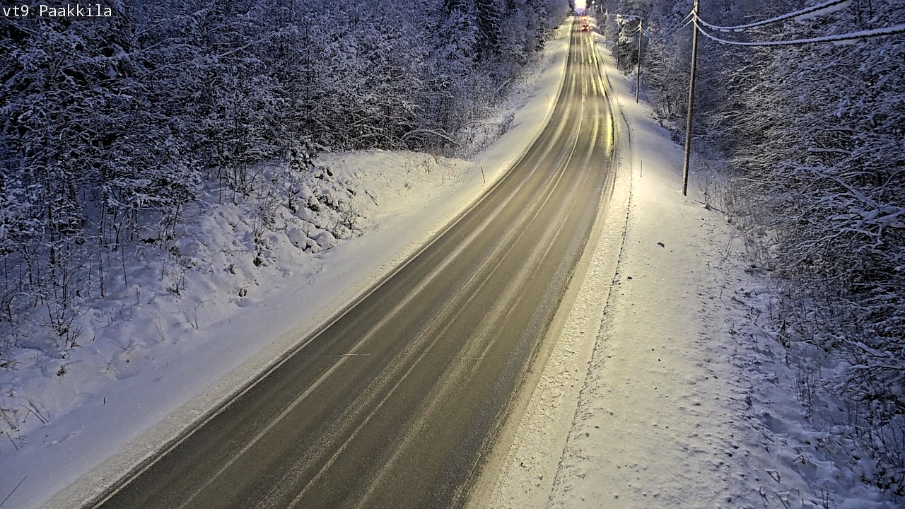 Kelikamerat Kuva Tie 9 Tuusniemi, Paakkila, Tuusniemi, Pohjois-Savo