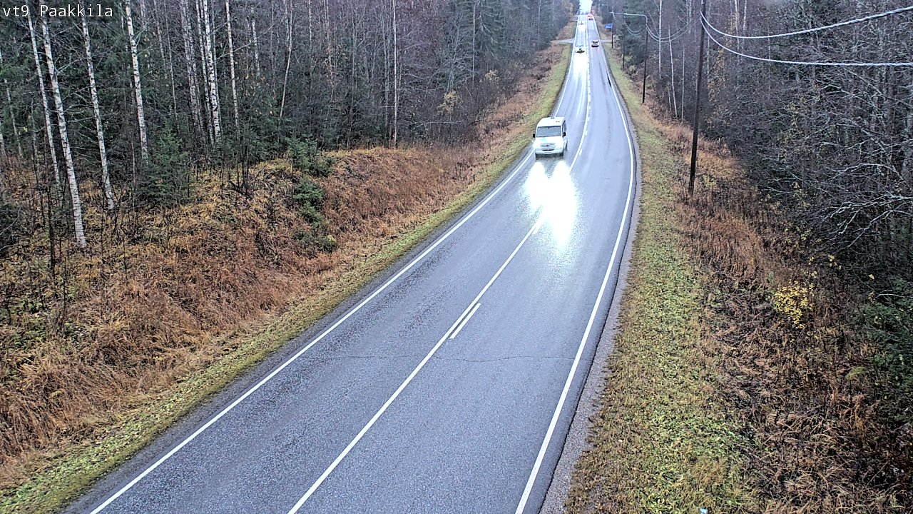 Kelikamerat Kuva Tie 9 Tuusniemi, Paakkila, Tuusniemi, Pohjois-Savo