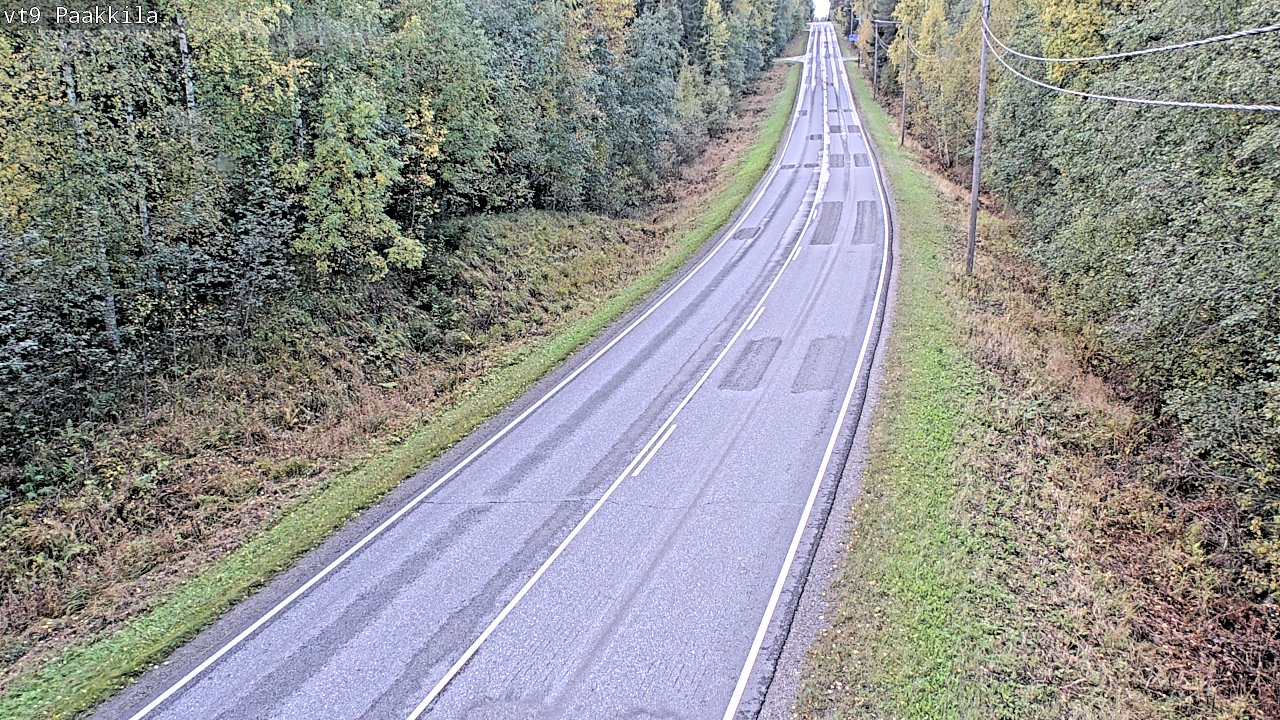 Kelikamerat Kuva Tie 9 Tuusniemi, Paakkila, Tuusniemi, Pohjois-Savo
